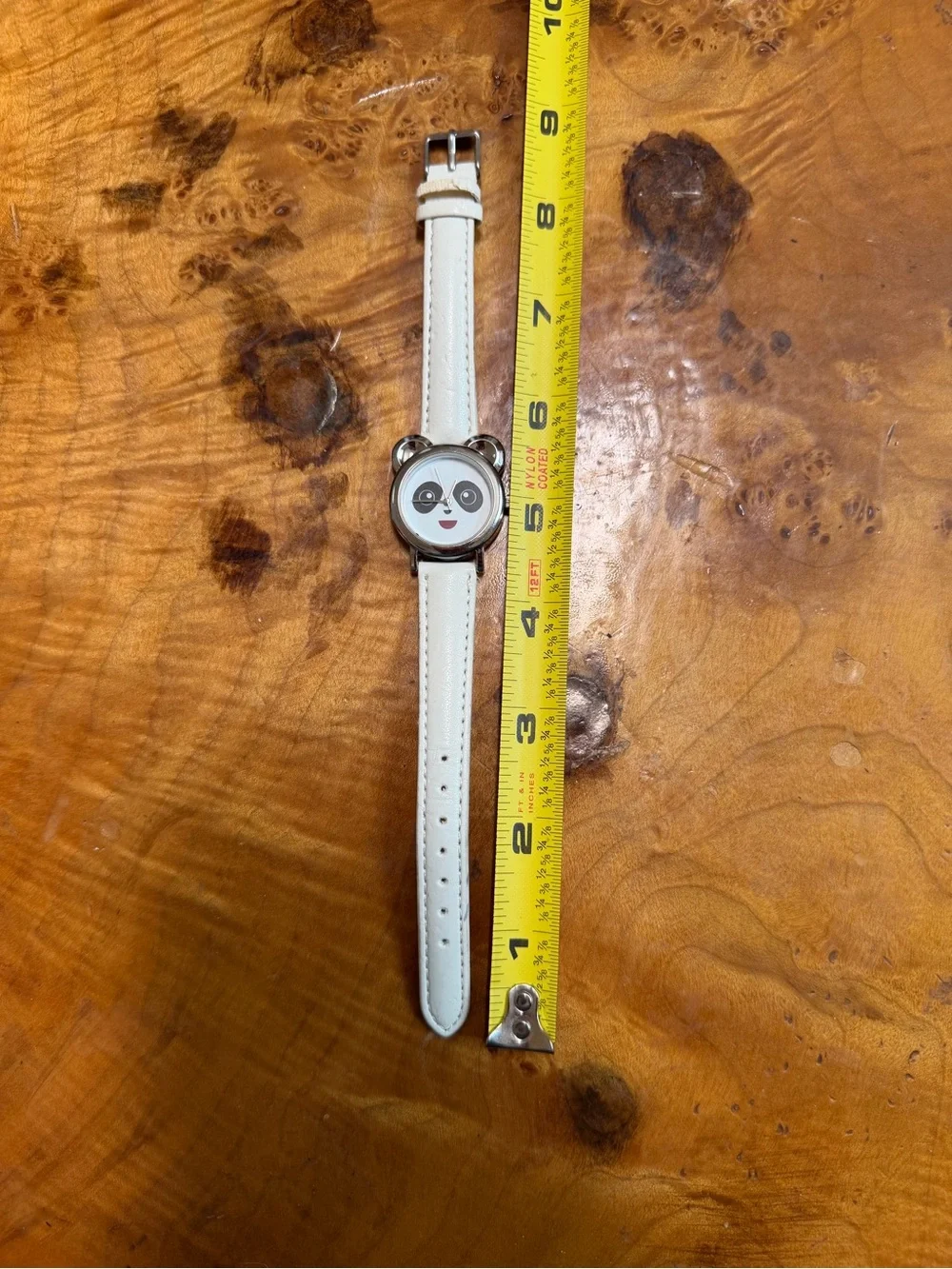 White Panda Face Women's Watch - Cute Character Timepiece